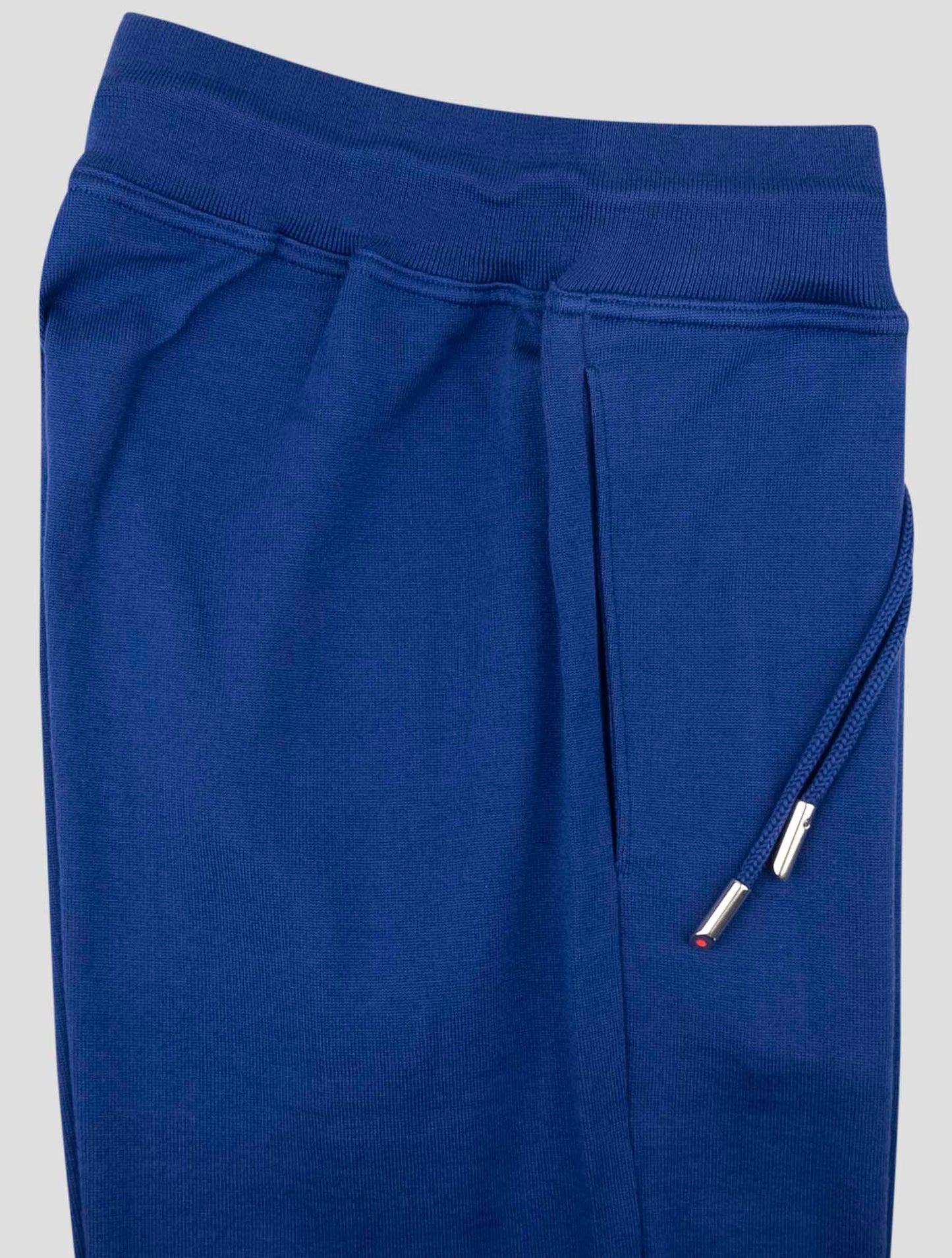 Kiton Blue Cotton Jogging Pants