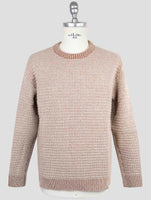 Kiton Brown Cashmere Sweater Crewneck