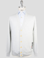Kiton Gray Cashmere Sweater Cardigan