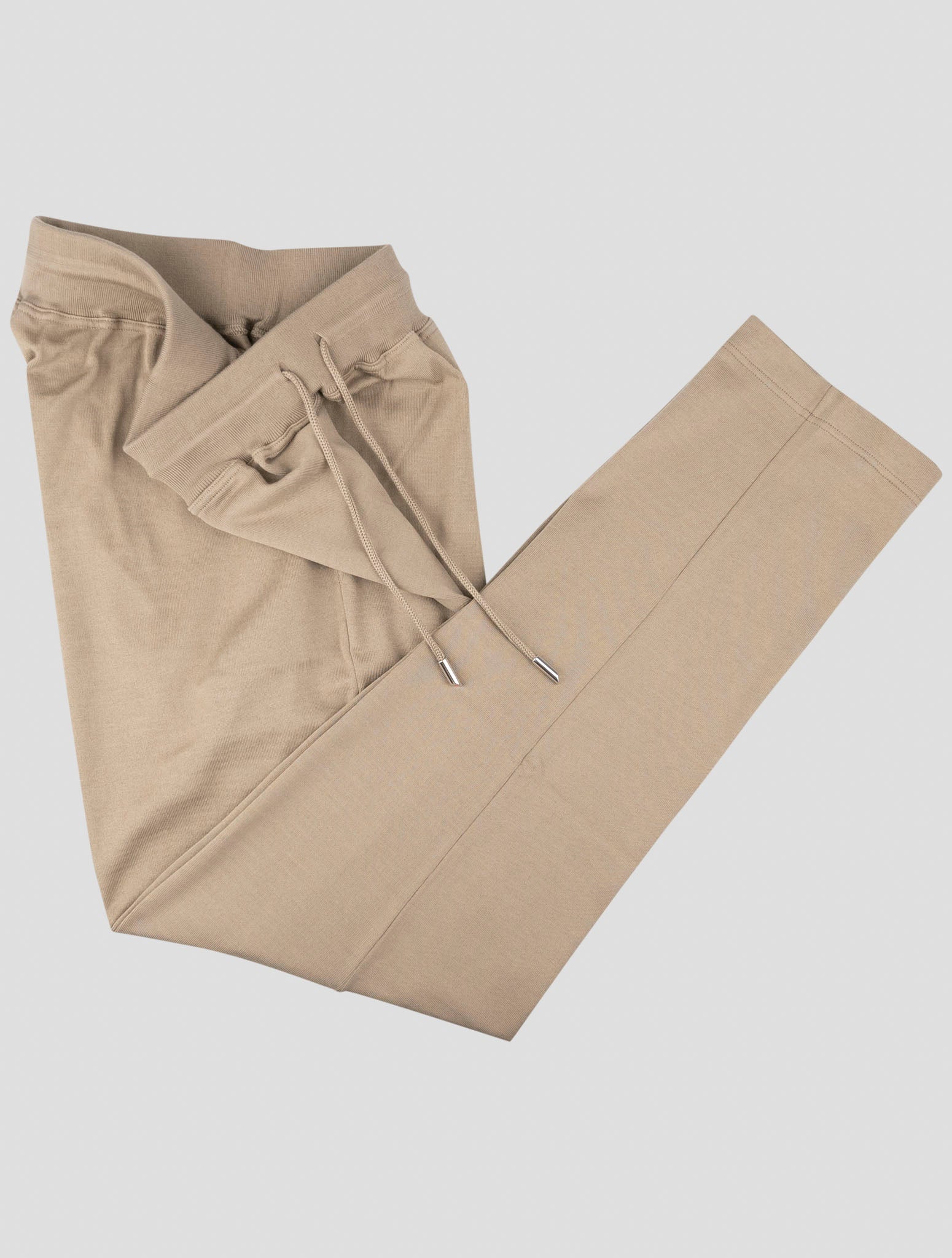 Kiton Brown Cotton Jogging Pant