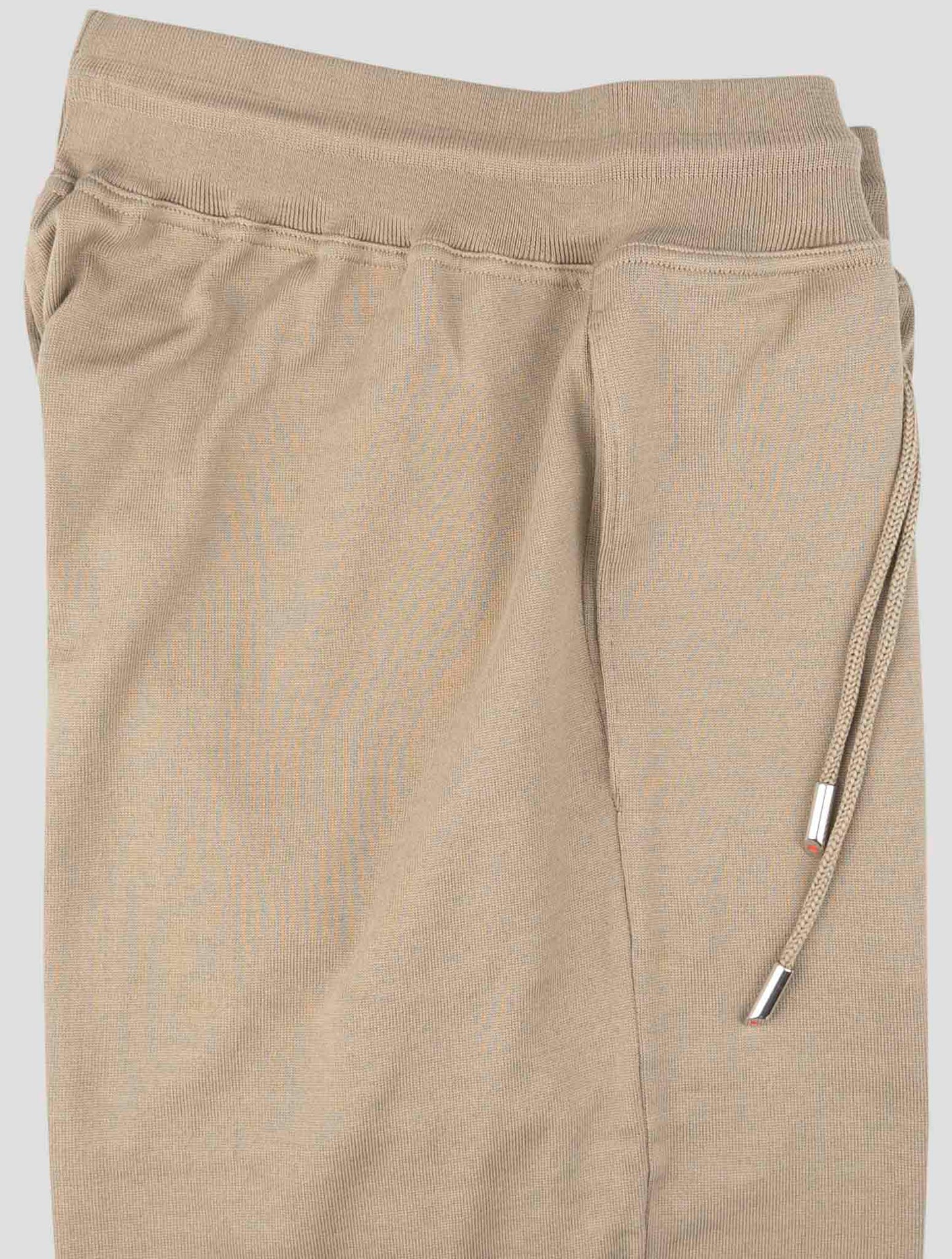 Kiton Brown Cotton Jogging Pant