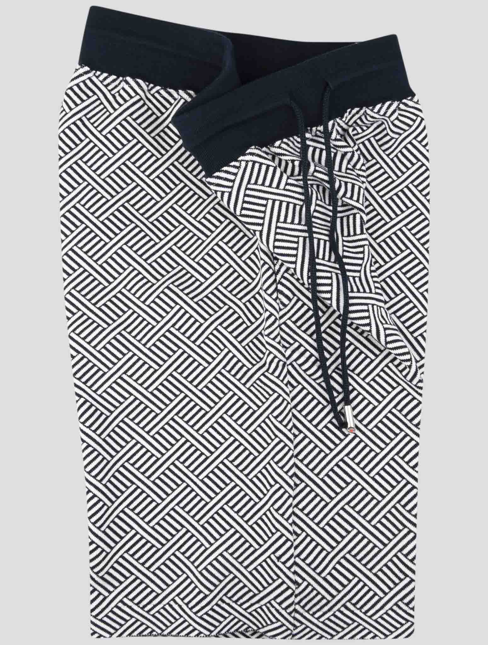 Kiton Blue Cotton Short Pant