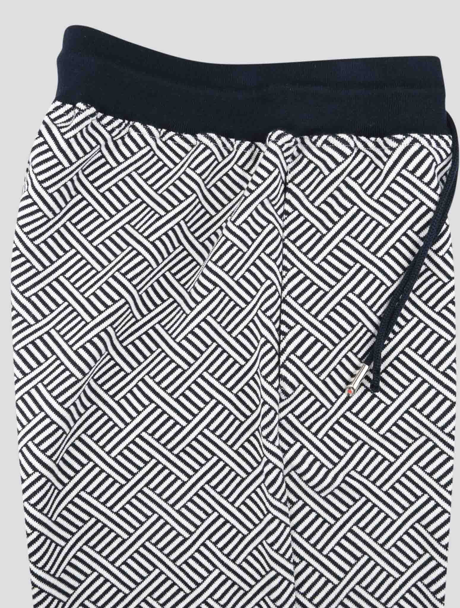 Kiton Blue Cotton Short Pant