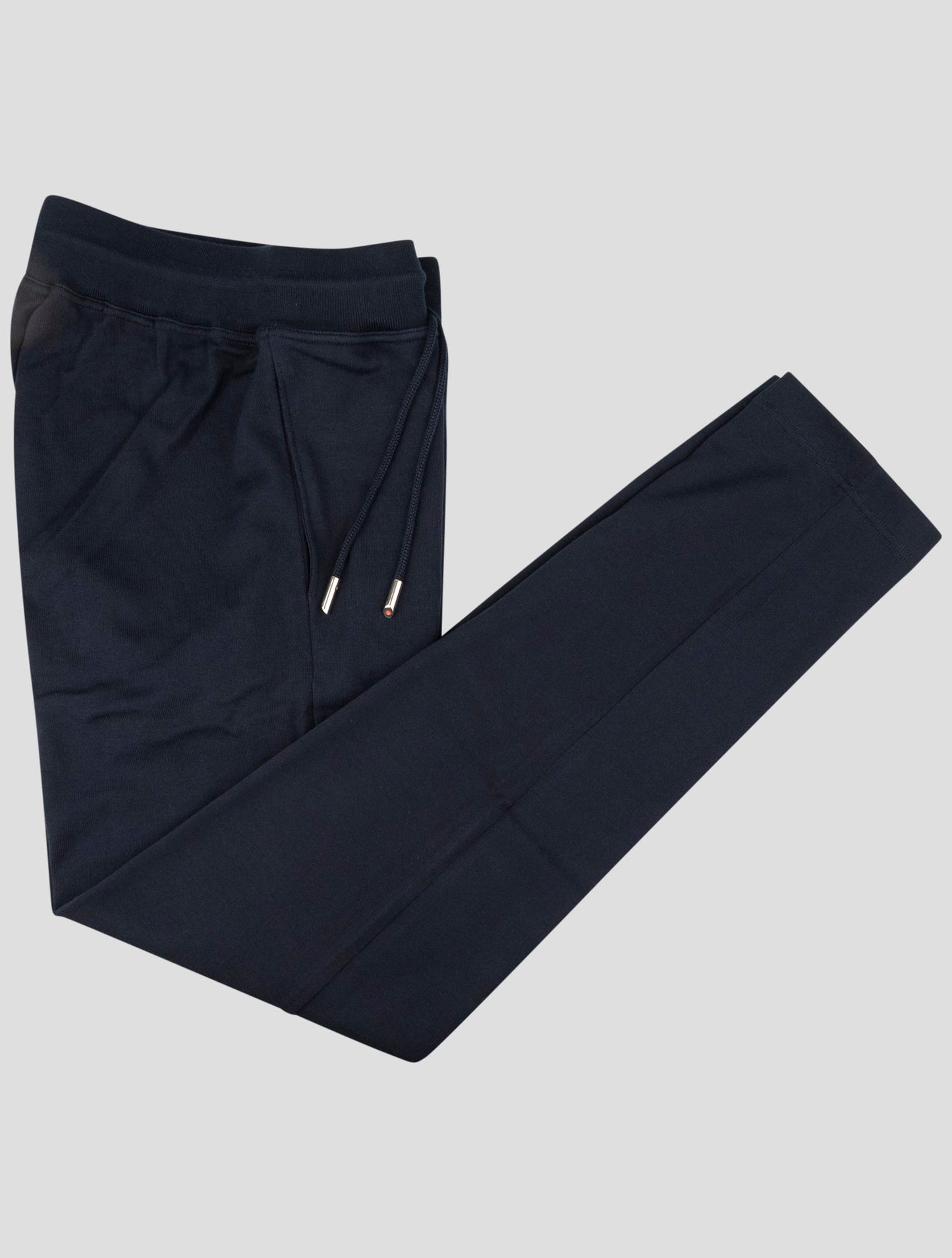 Kiton Blue Cotton Jogging Pant