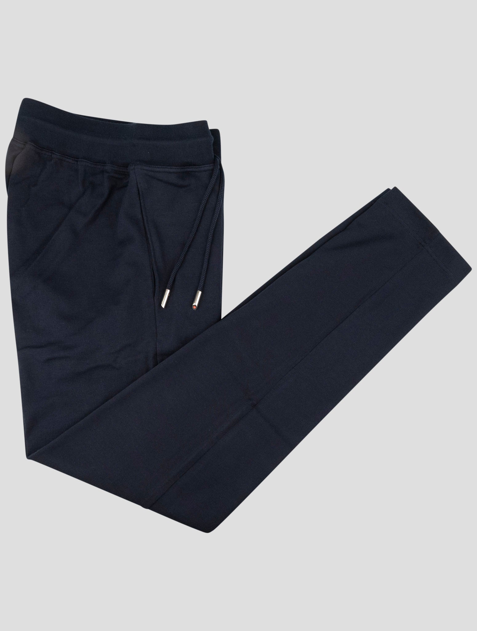 Kiton Blue Cotton Jogging Pant