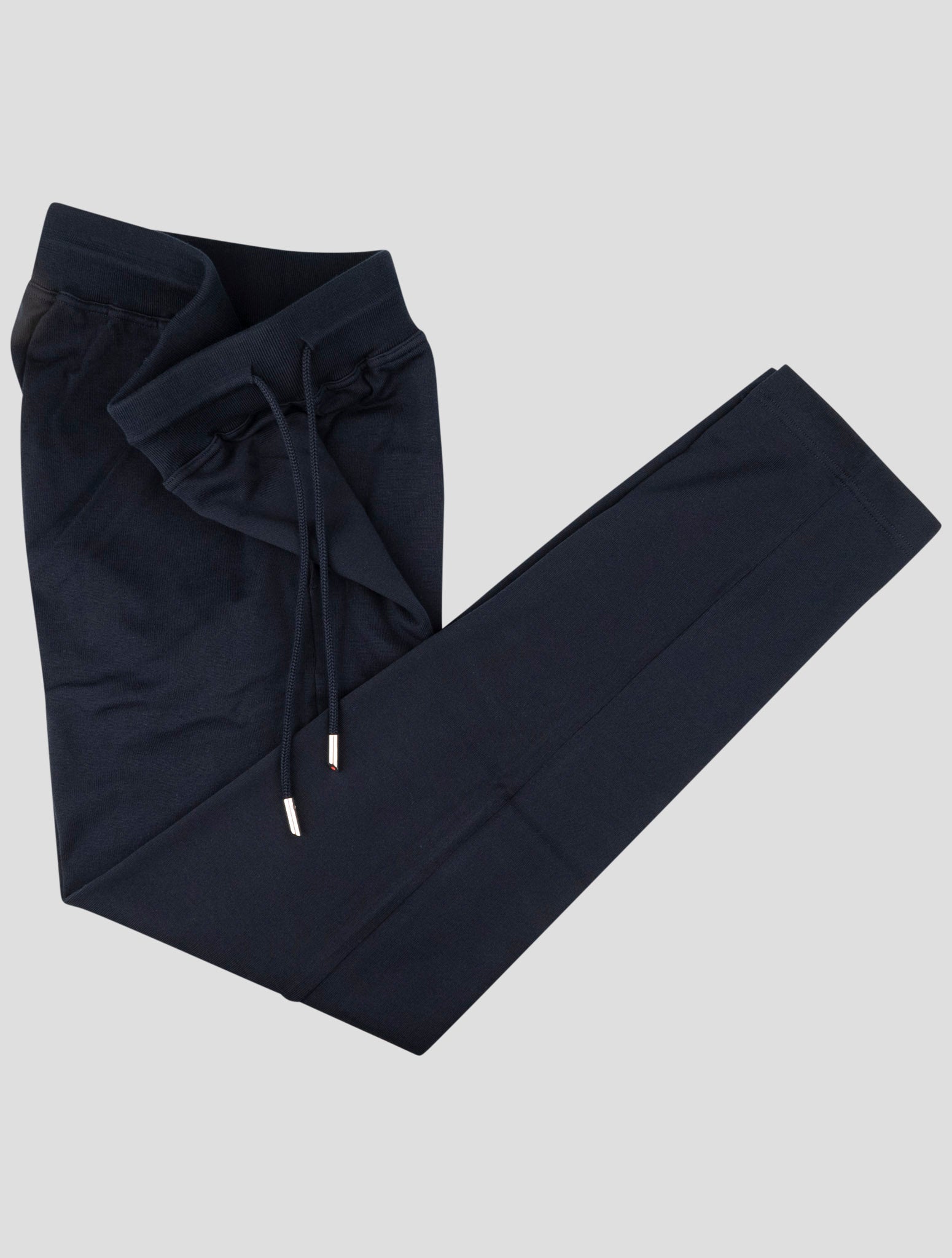 Kiton Blue Cotton Jogging Pant