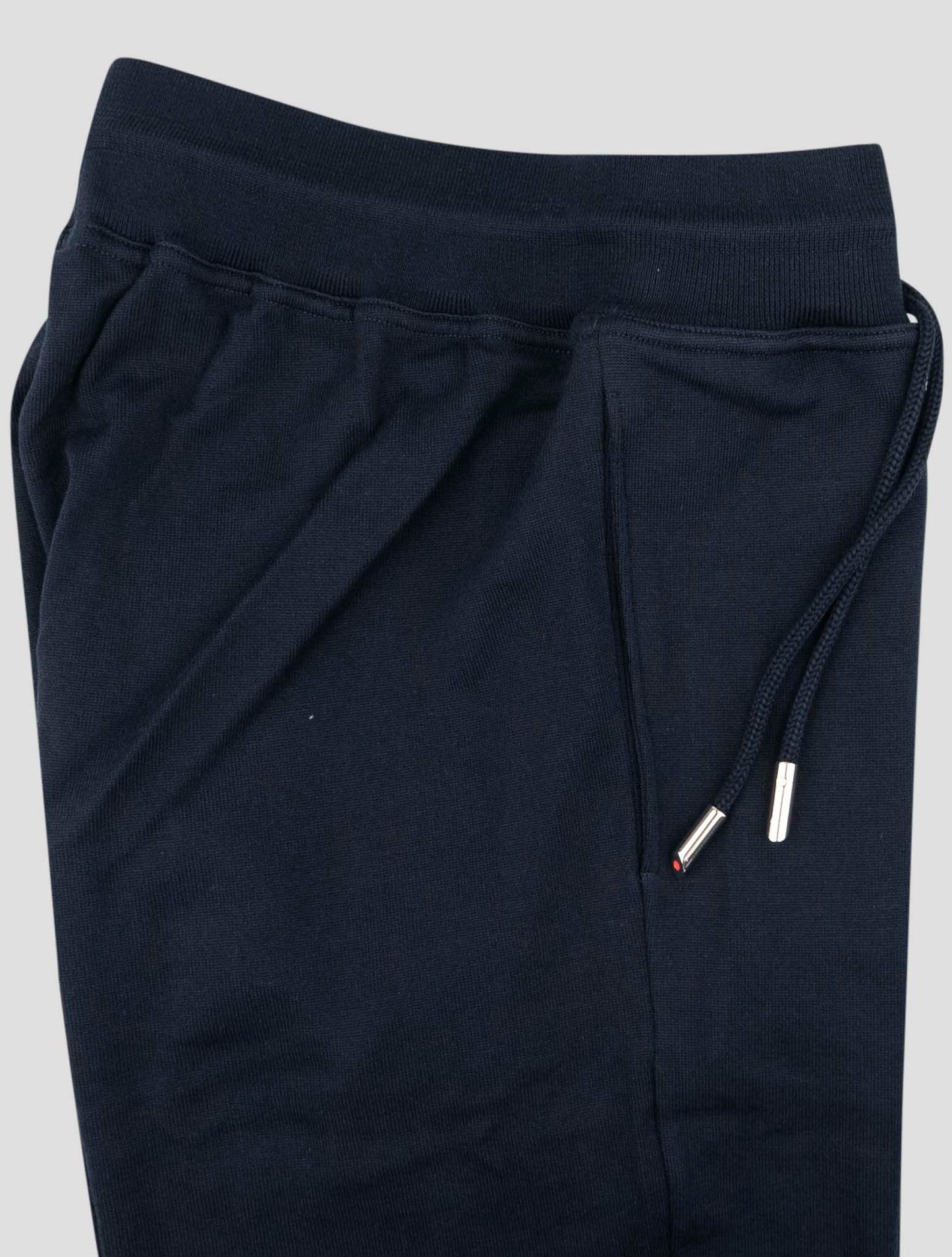 Kiton Blue Cotton Jogging Pant