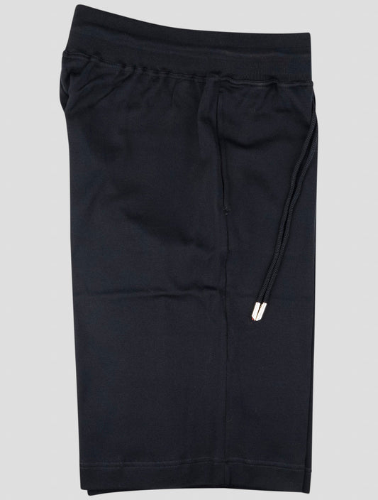 Kiton Blue Cotton Short Pant