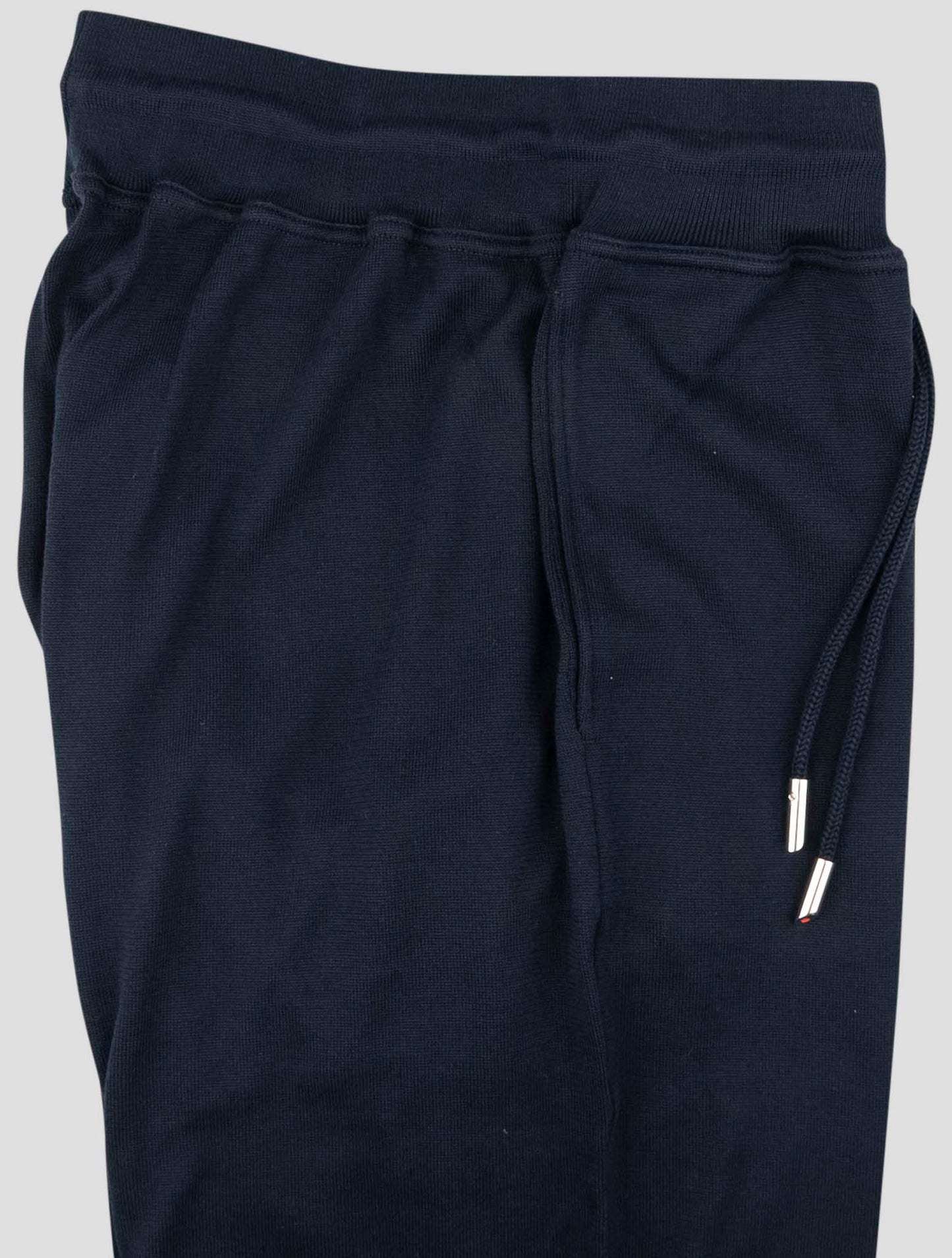 Kiton Blue Cotton Jogging Pant