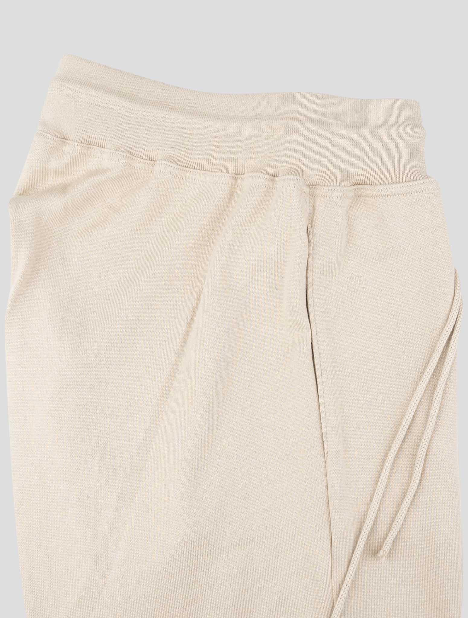 Kiton Brown Cotton Jogging Pant