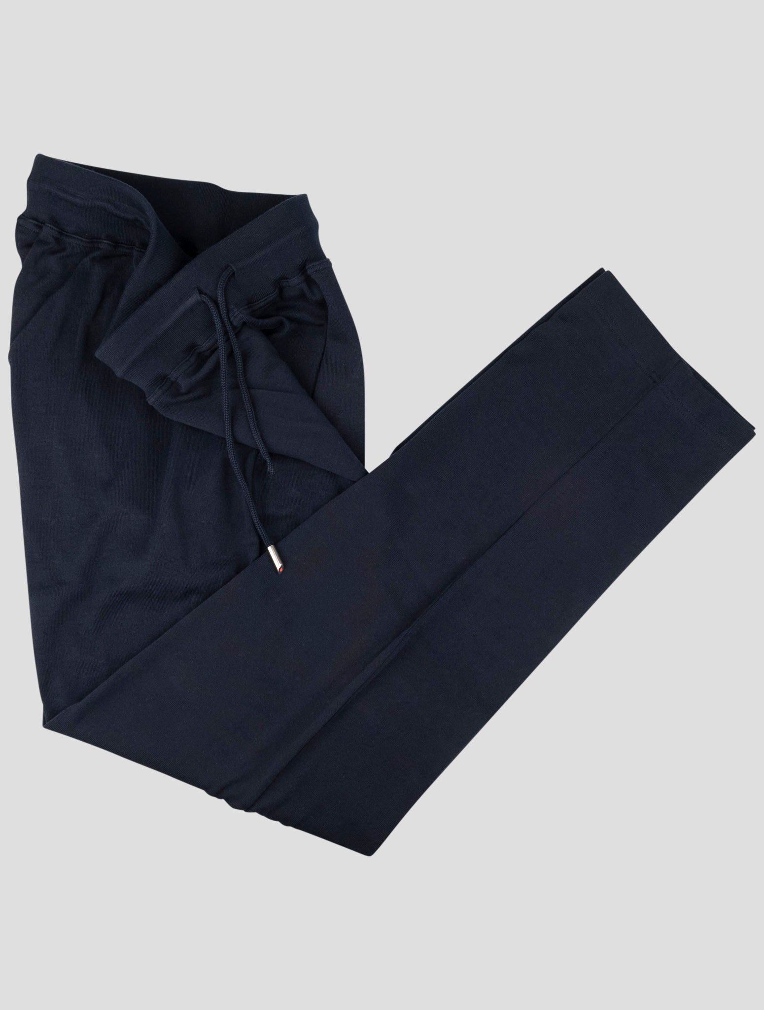 Kiton Blue Cotton Jogging Pant