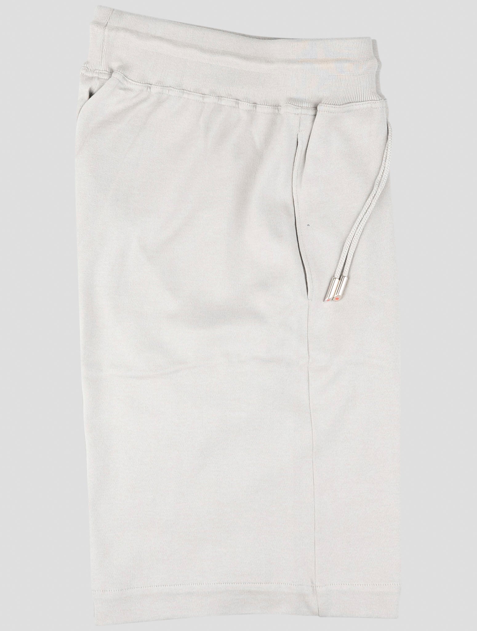 Kiton Gray Cotton Short Pant