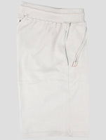 Kiton Gray Cotton Short Pant