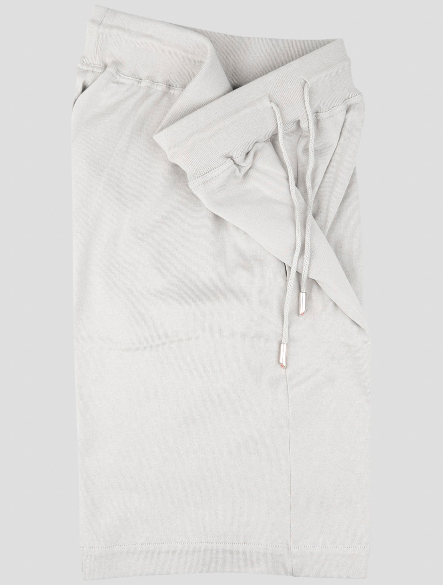 Kiton Gray Cotton Short Pant