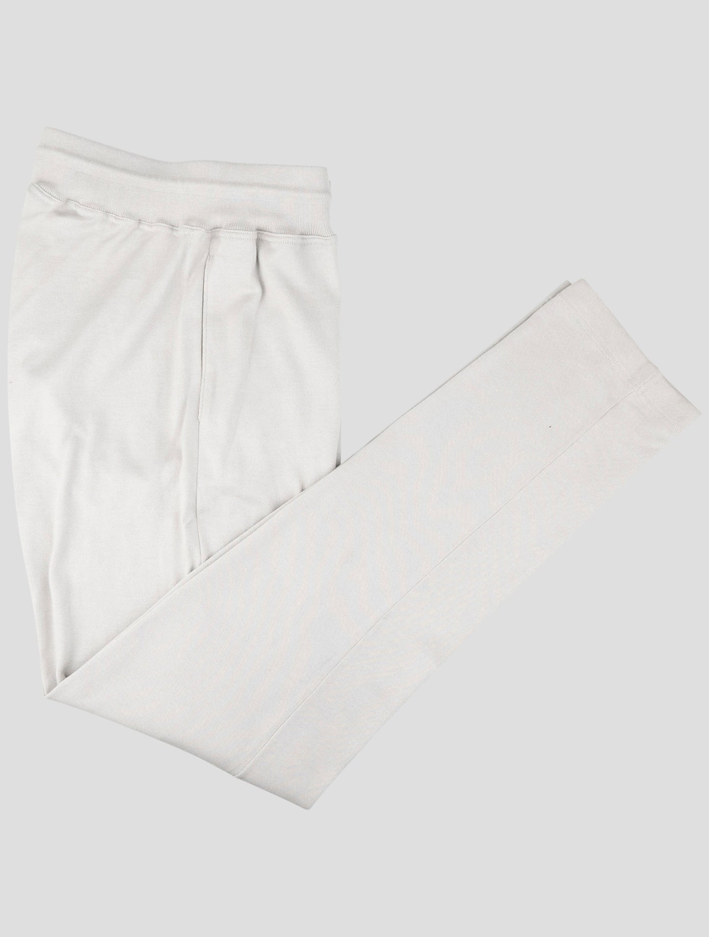 Kiton Gray Cotton Jogging Pant