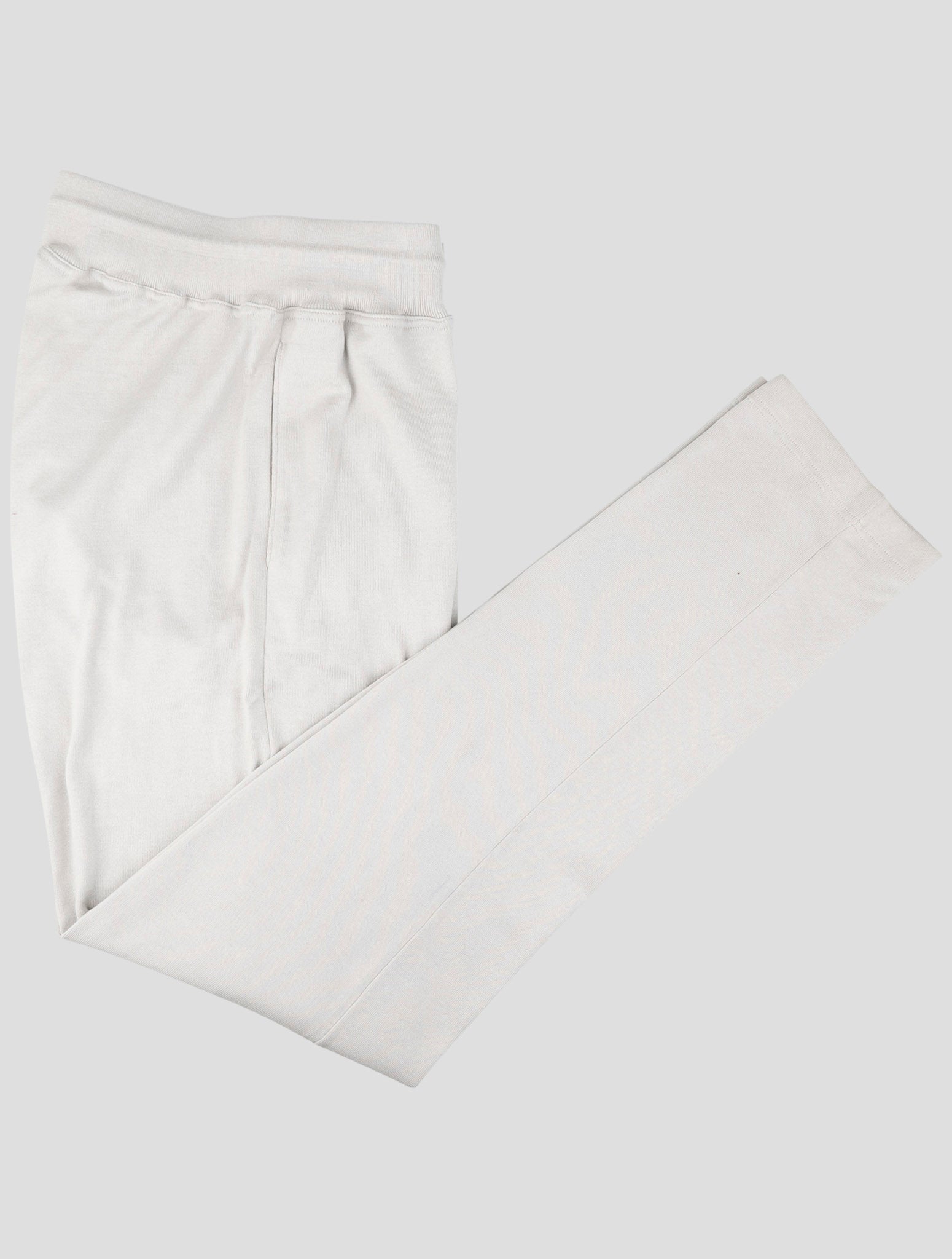 Kiton Gray Cotton Jogging Pant