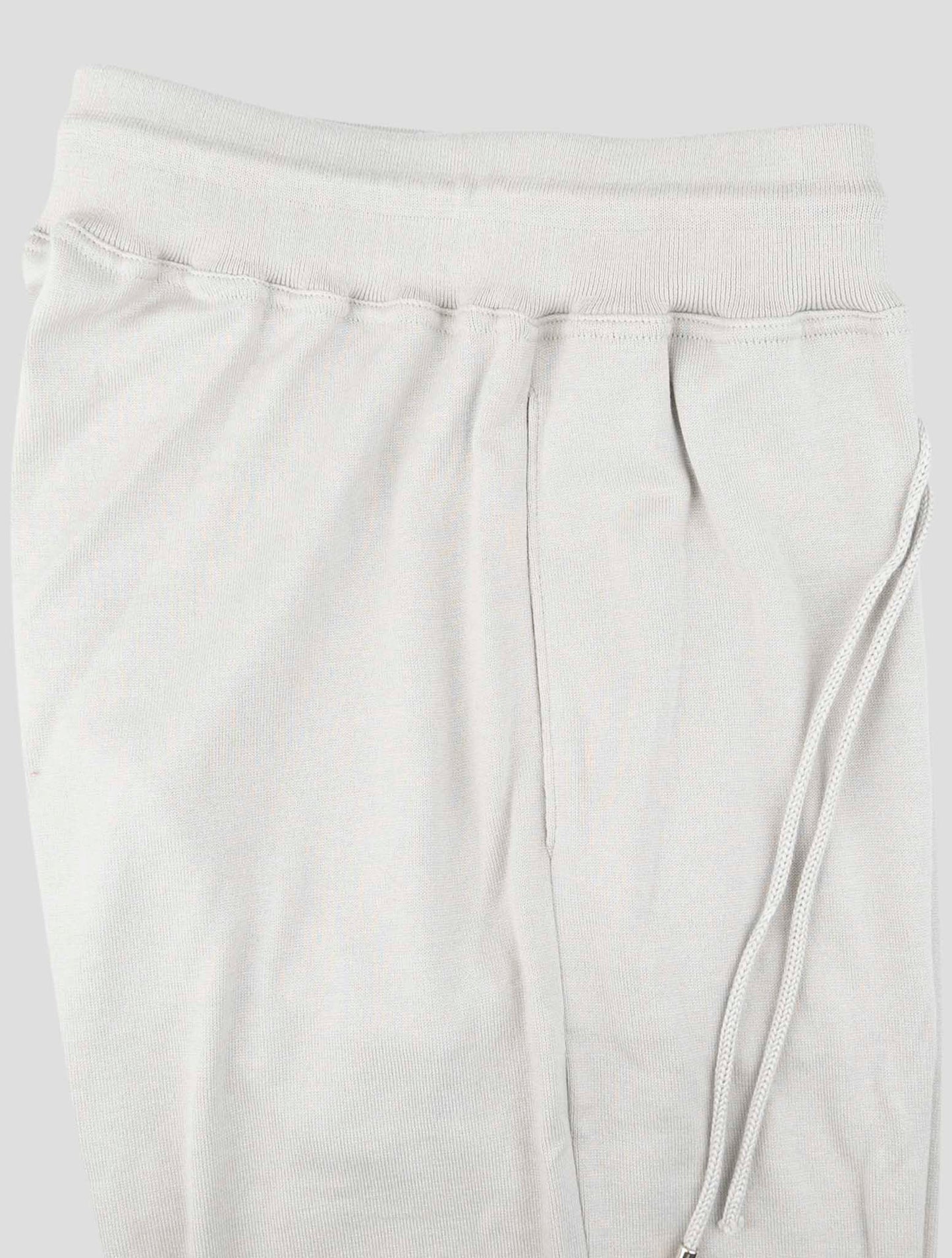 Kiton Gray Cotton Jogging Pant