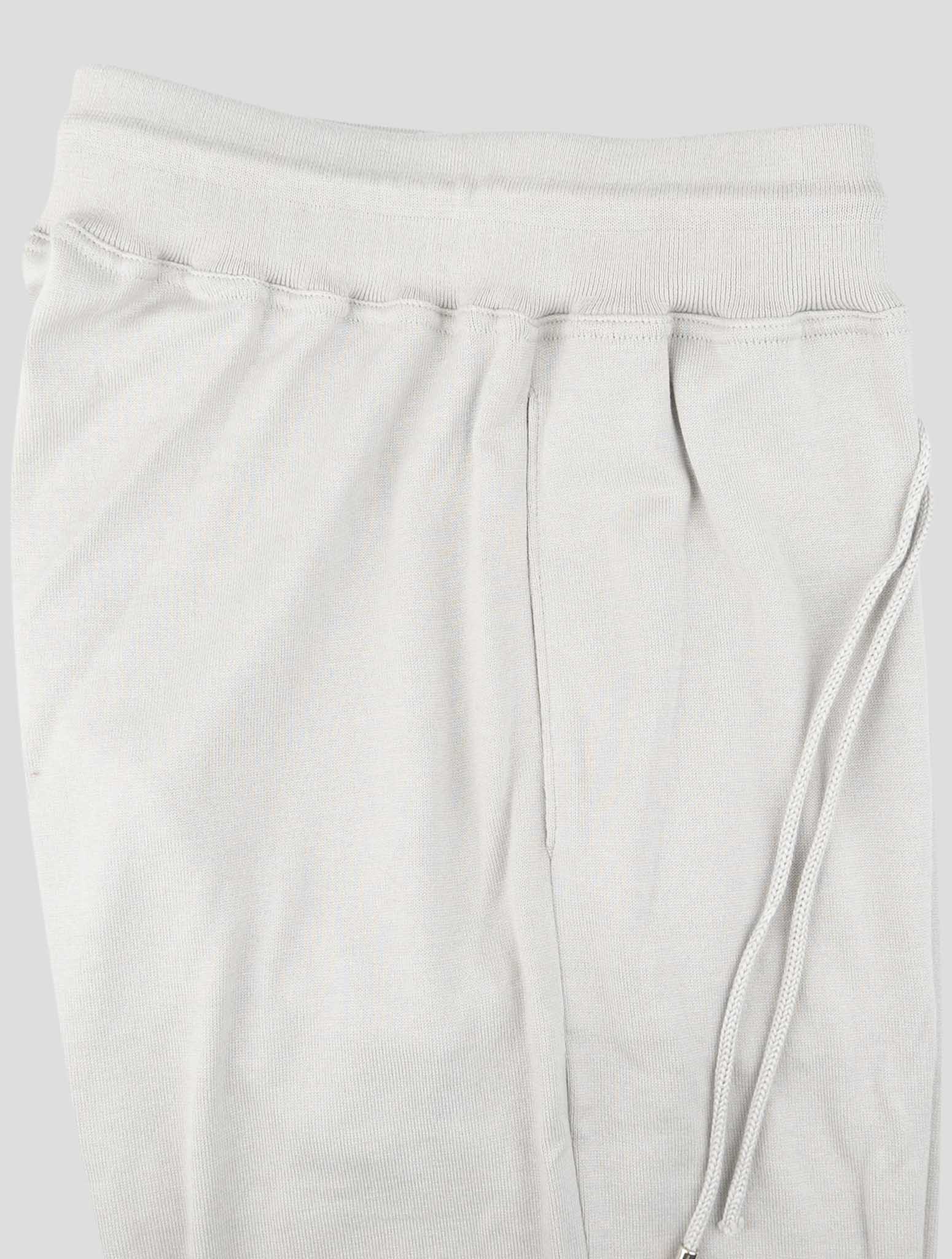 Kiton Gray Cotton Jogging Pant