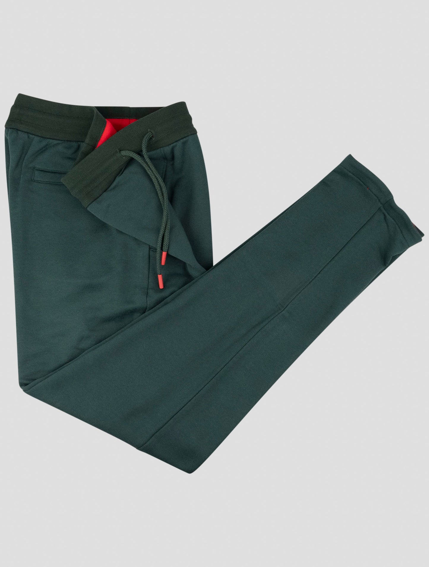 Kiton Green Cotton Jogging Pant