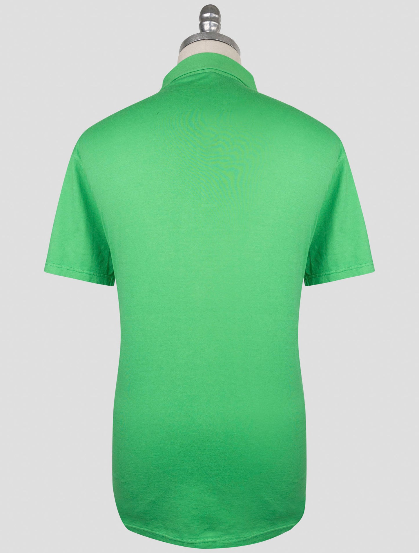 Kiton Green Cotton Cashmere Polo