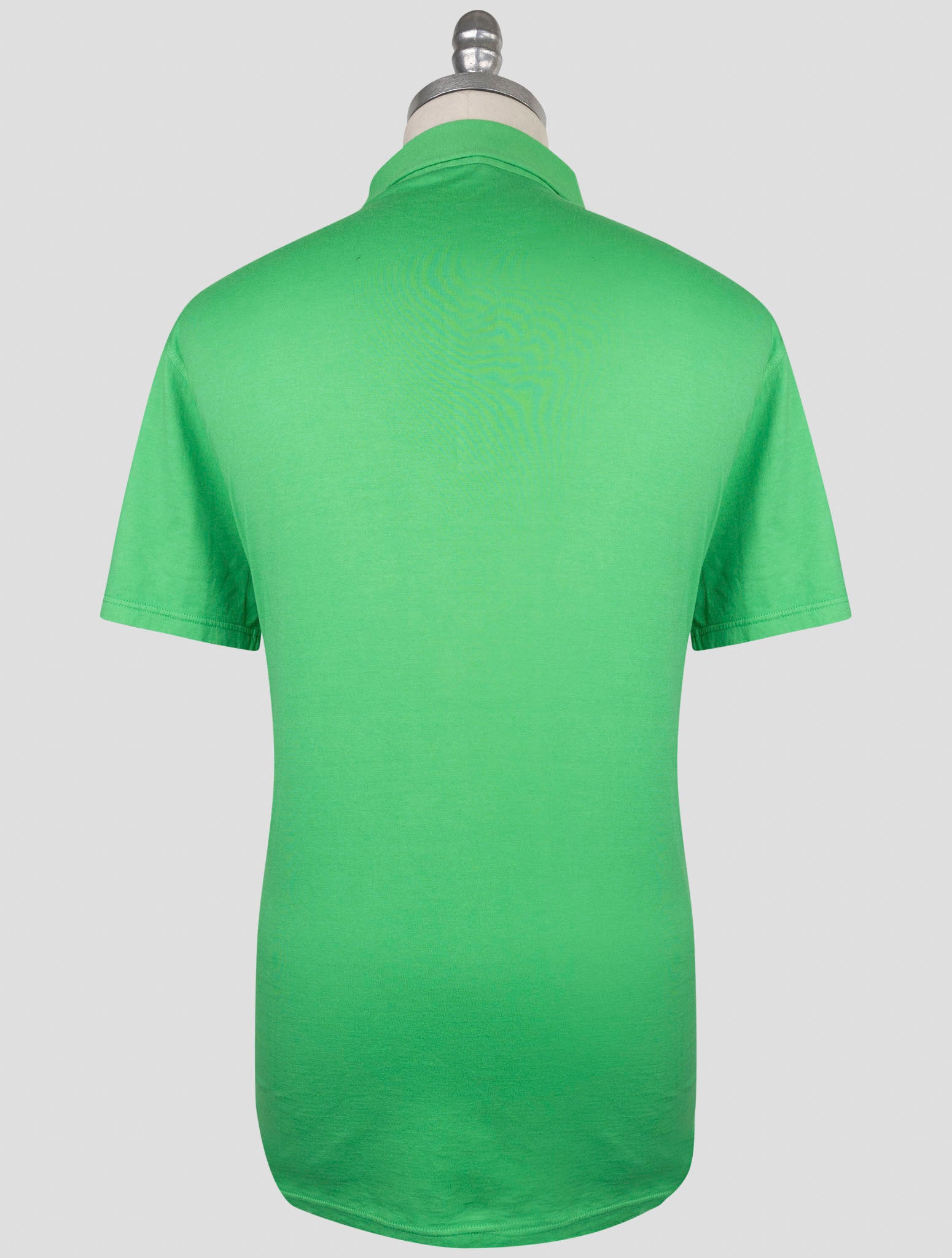 Kiton Green Cotton Cashmere Polo