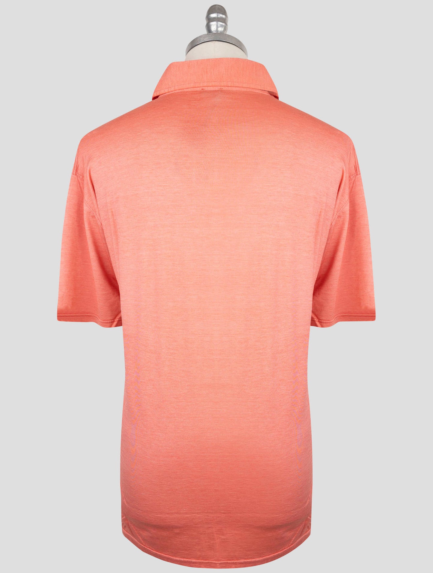 Kiton Pink Silk Cotton Polo