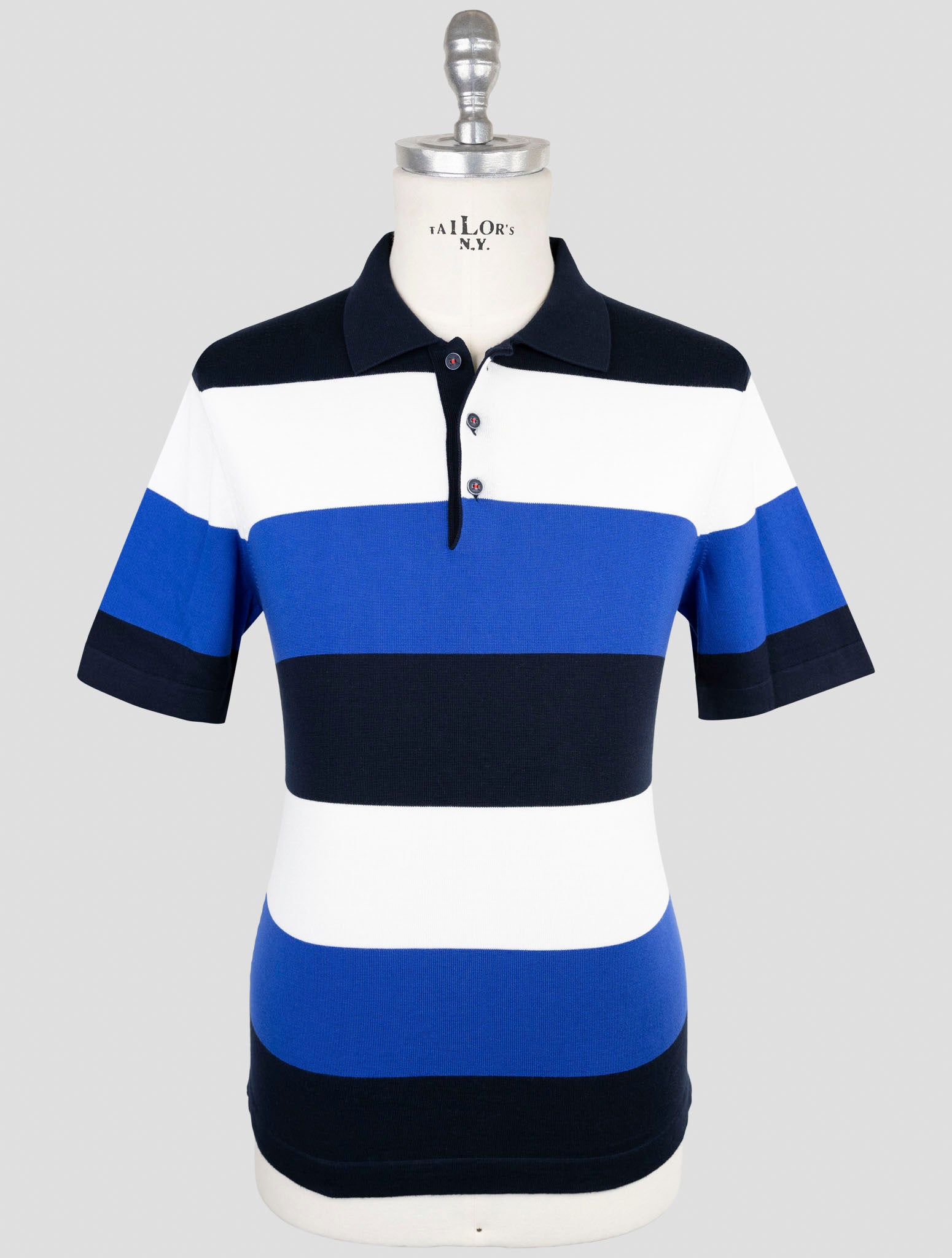 Kiton Multicolor Cotton Polo