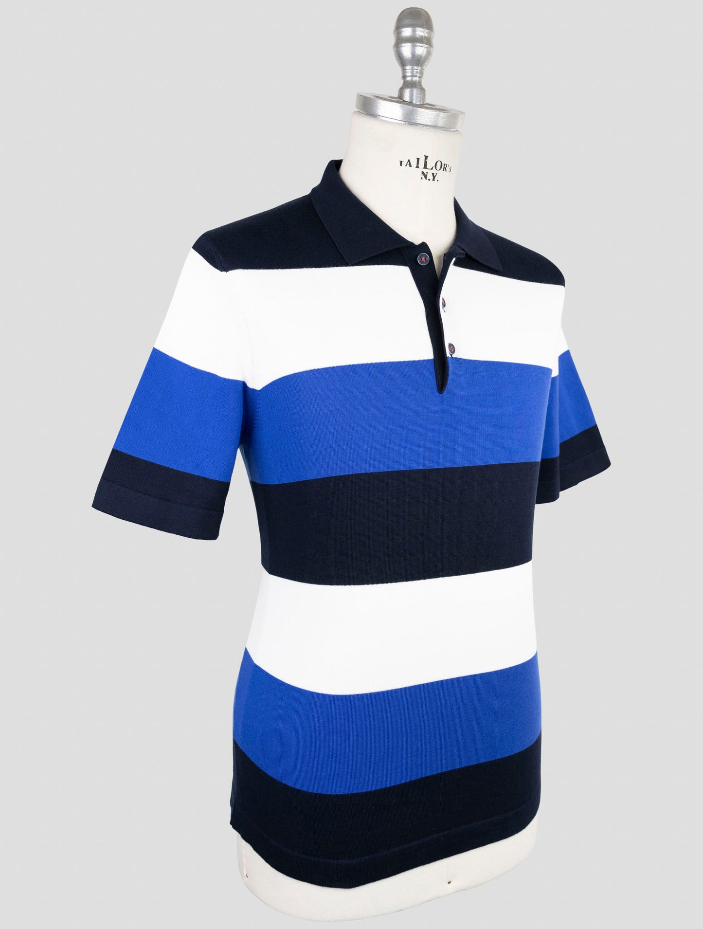 Kiton Multicolor Cotton Polo