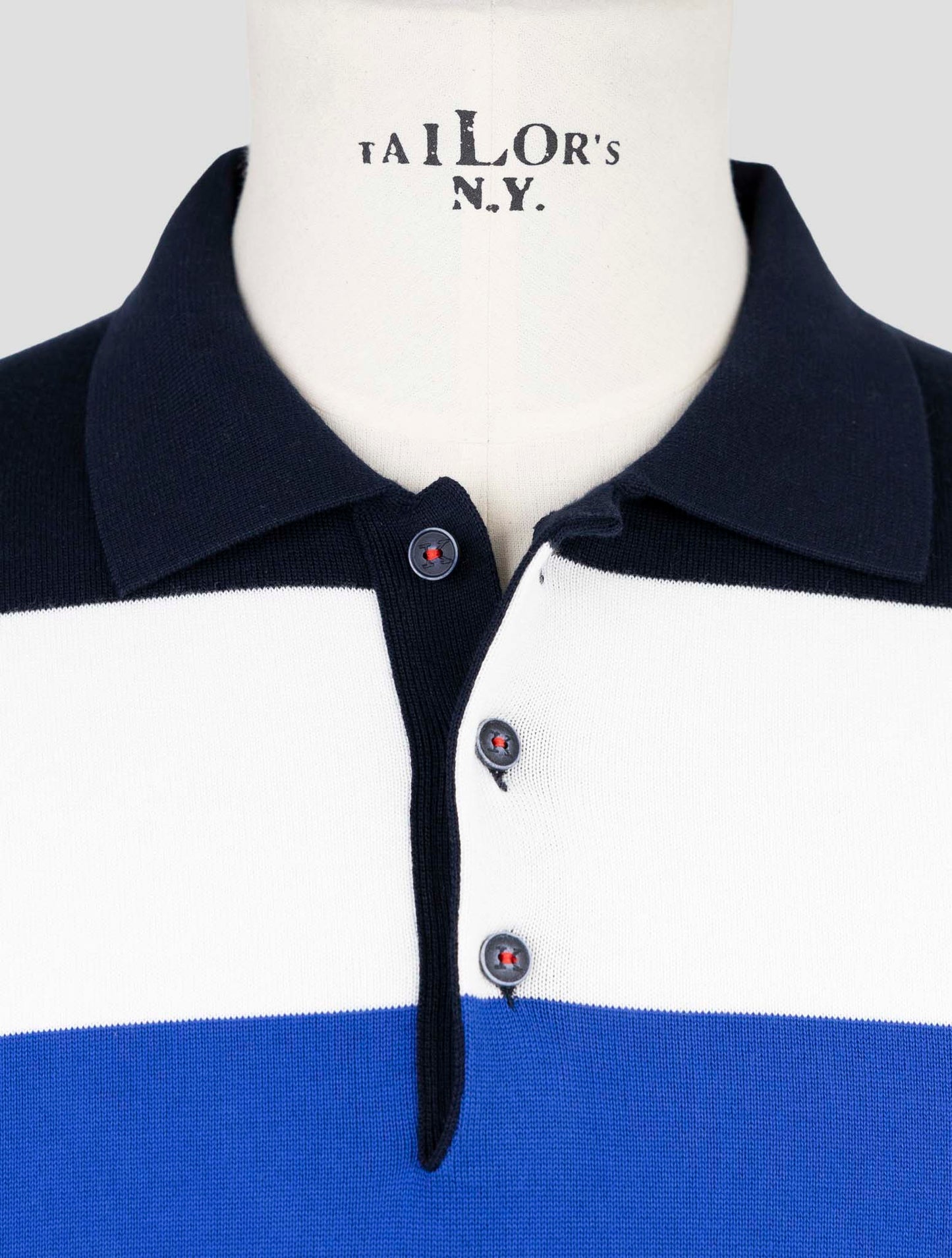Kiton Multicolor Cotton Polo