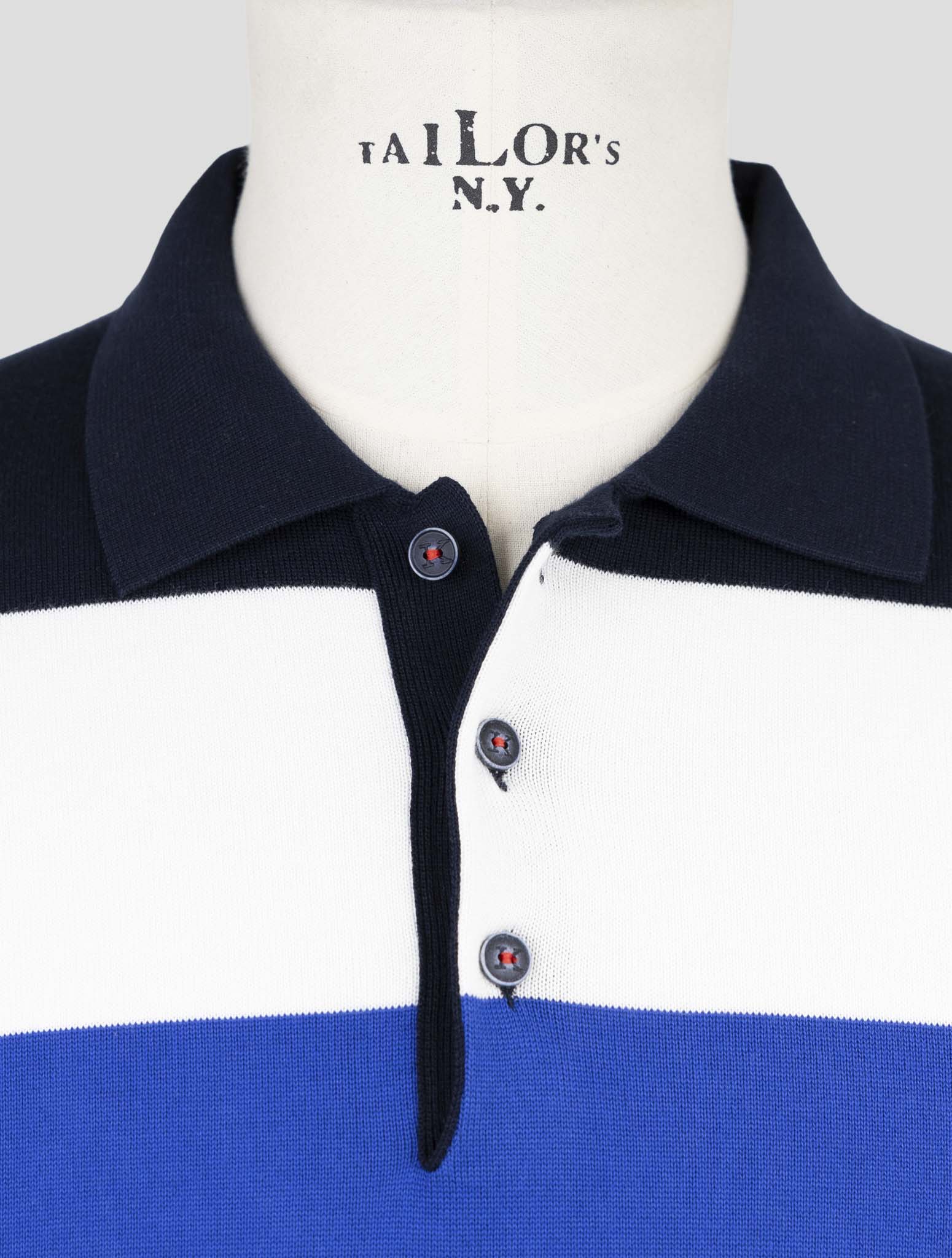 Kiton Multicolor Cotton Polo