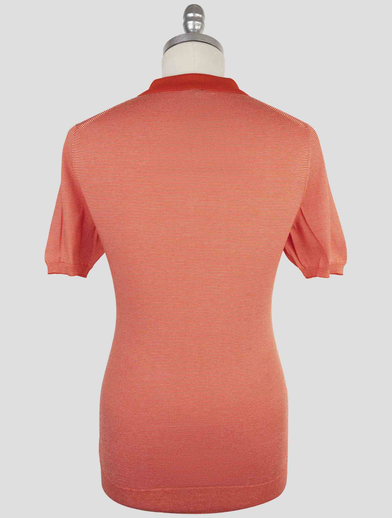 Kiton Red Cotton Polo