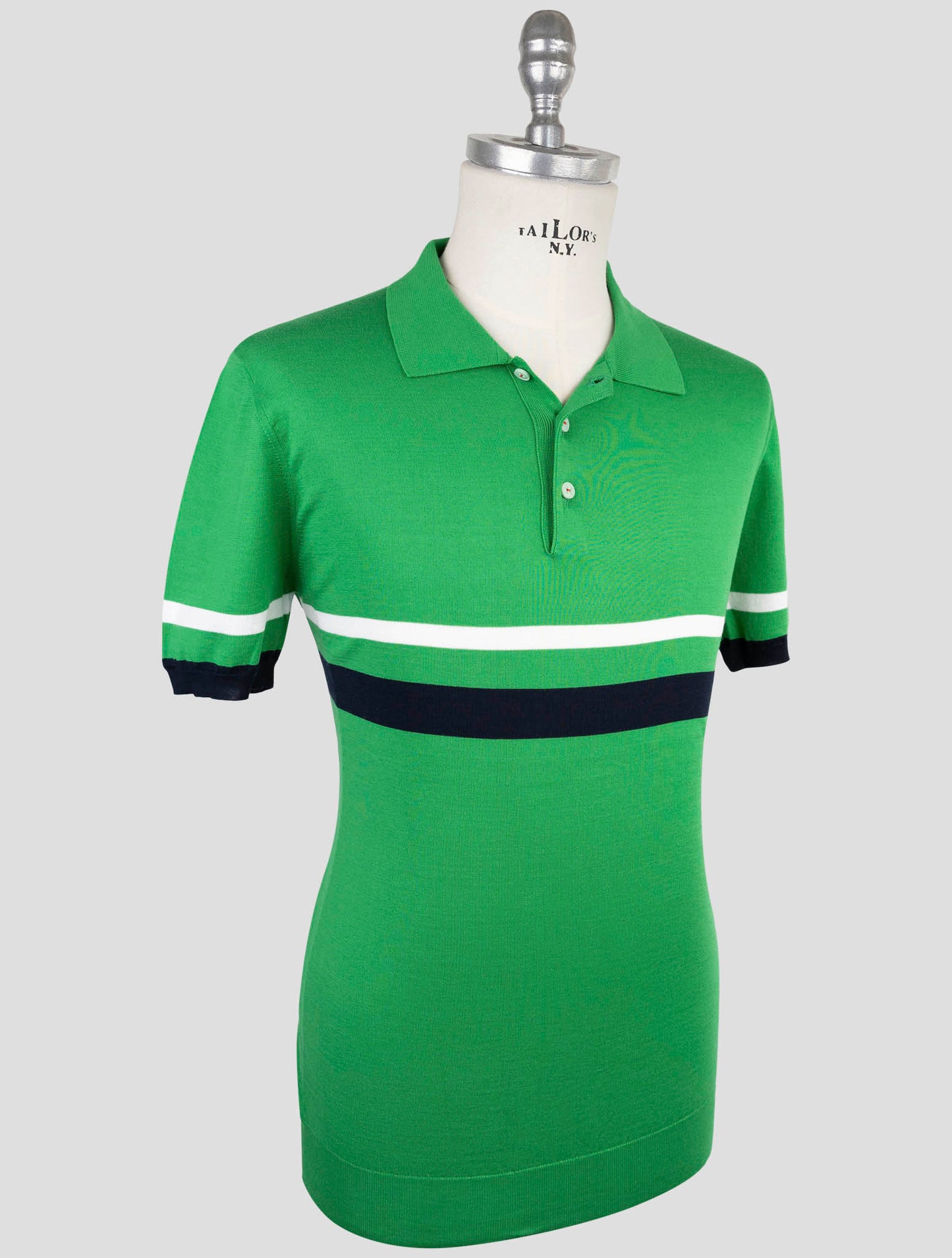 Kiton Multicolor Cotton Polo