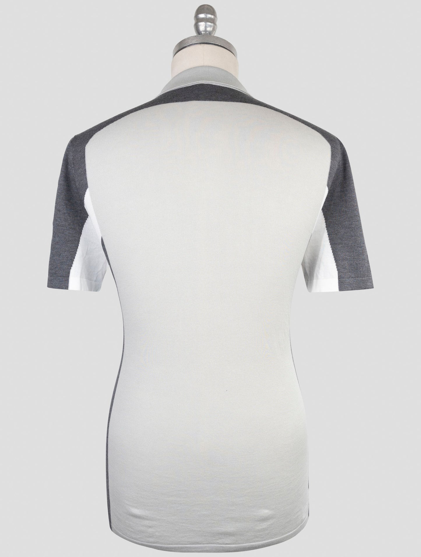 Kiton Gray Cotton Polo