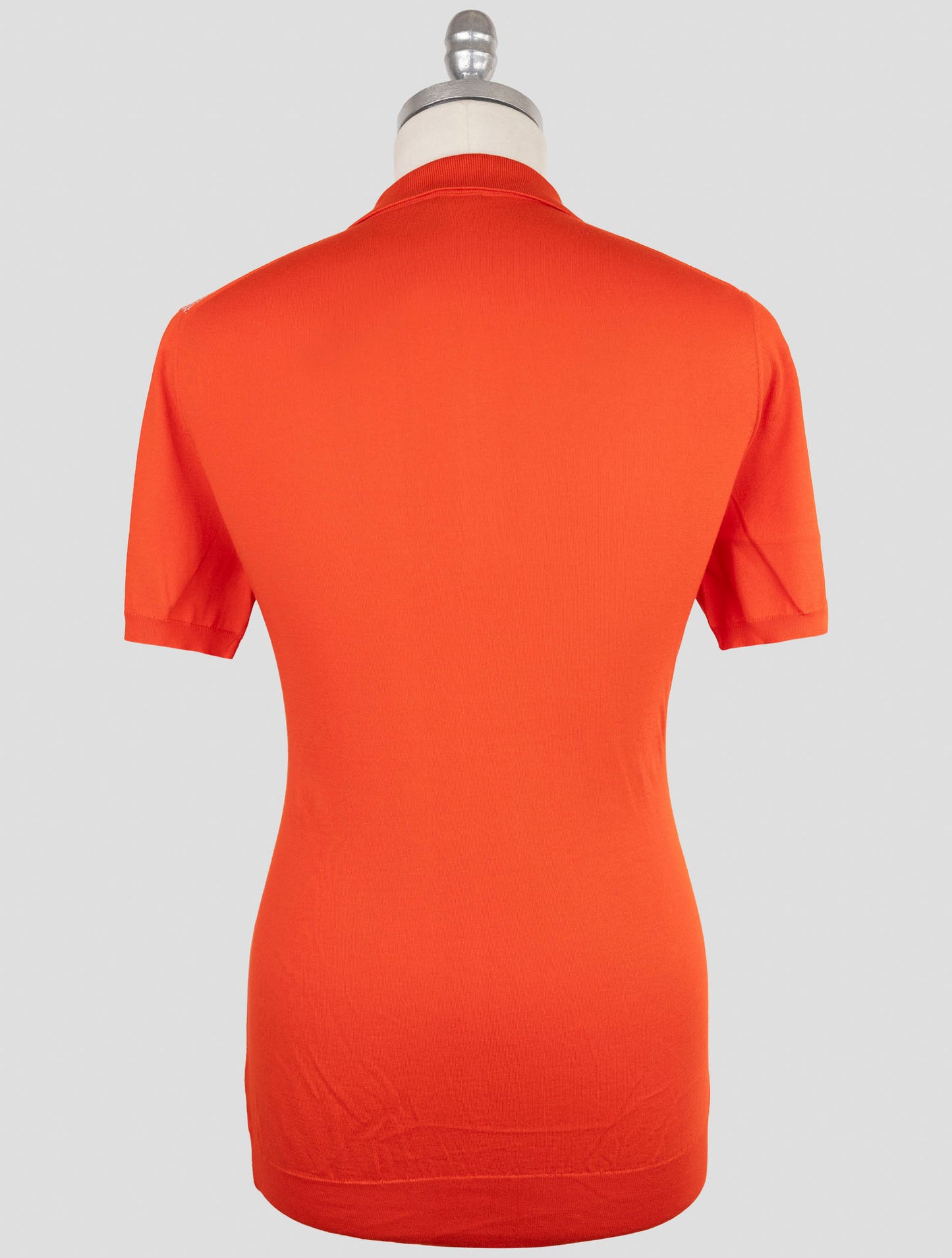 Kiton Red White Cotton Polo