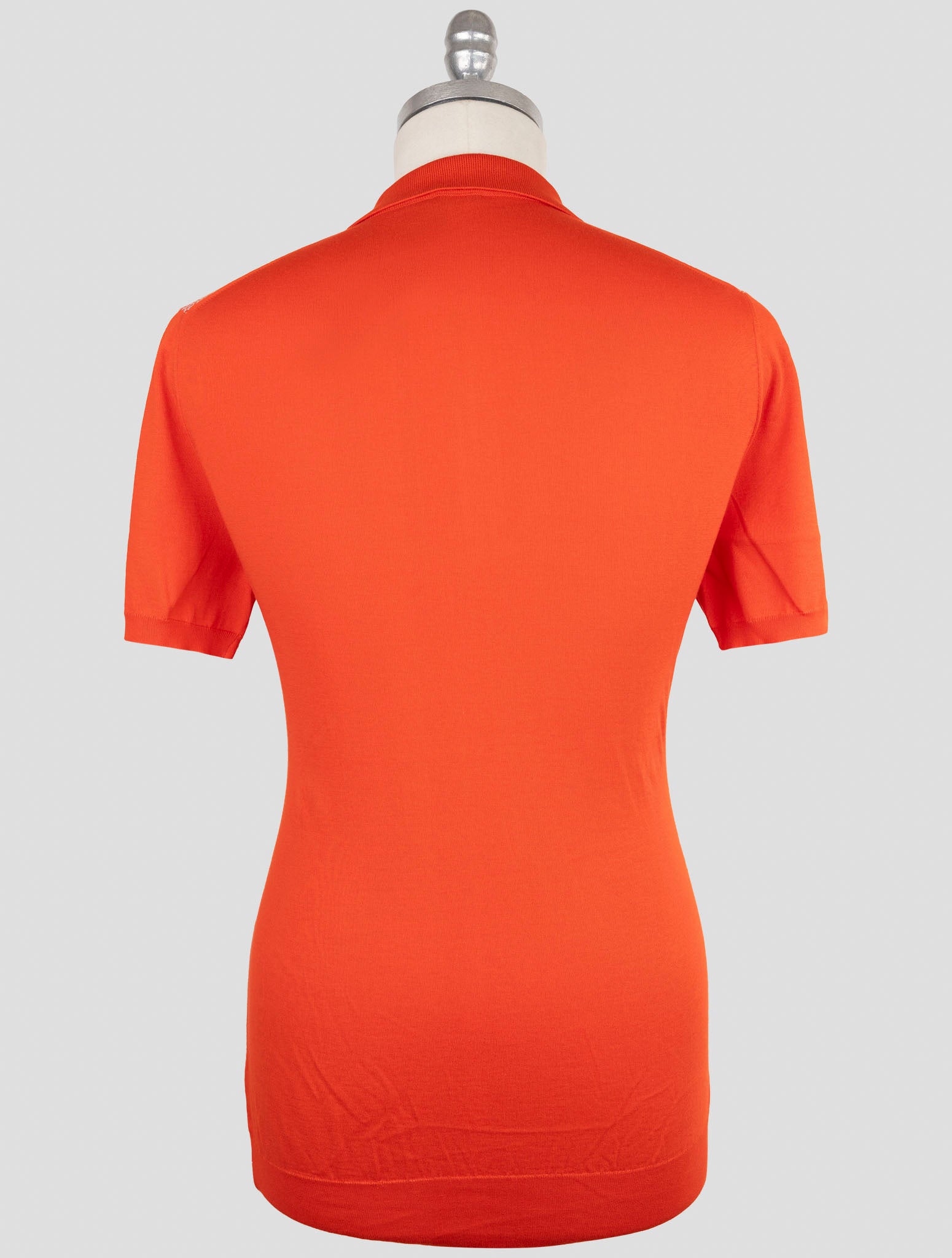 Kiton Red White Cotton Polo