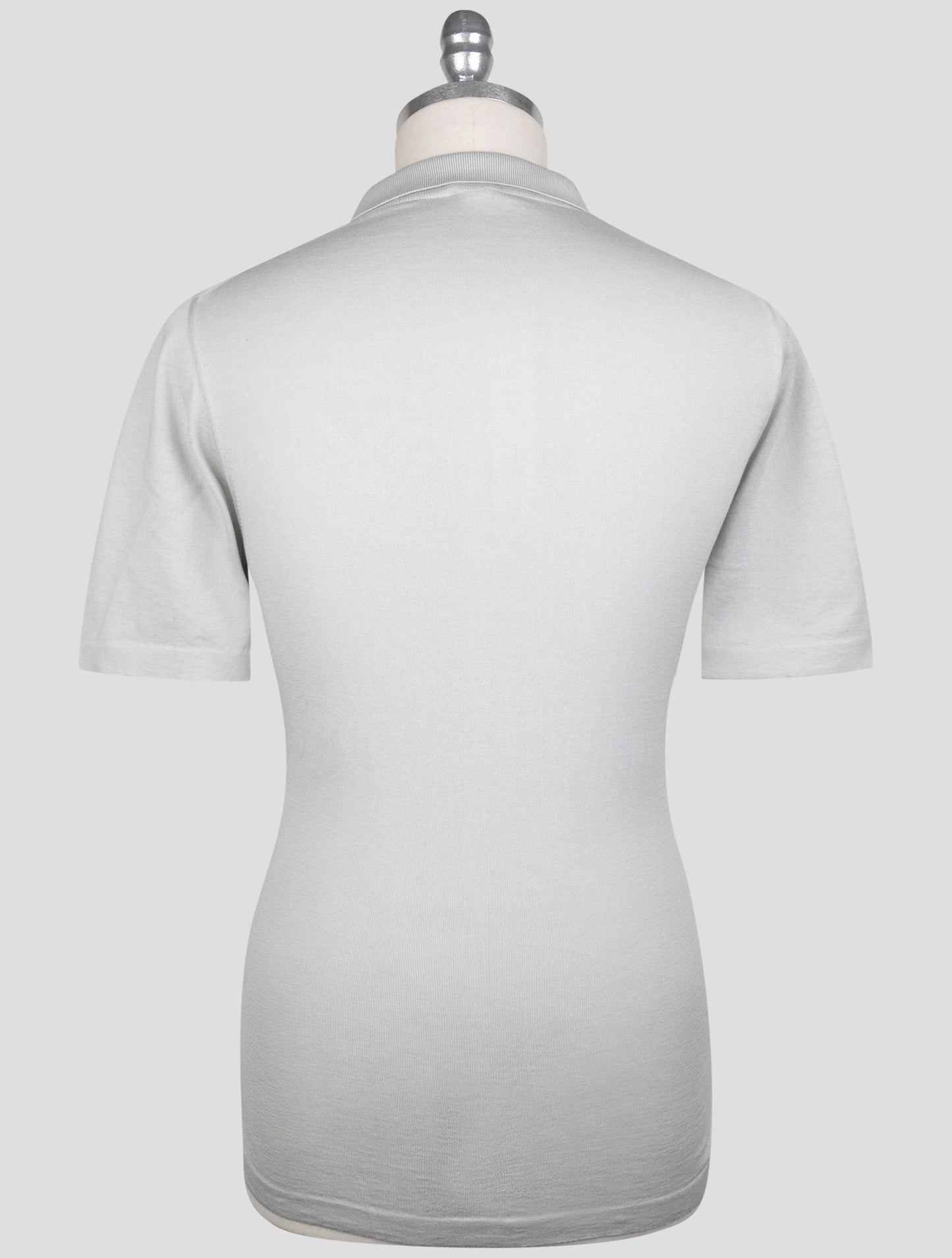 Kiton Gray Cotton Polo