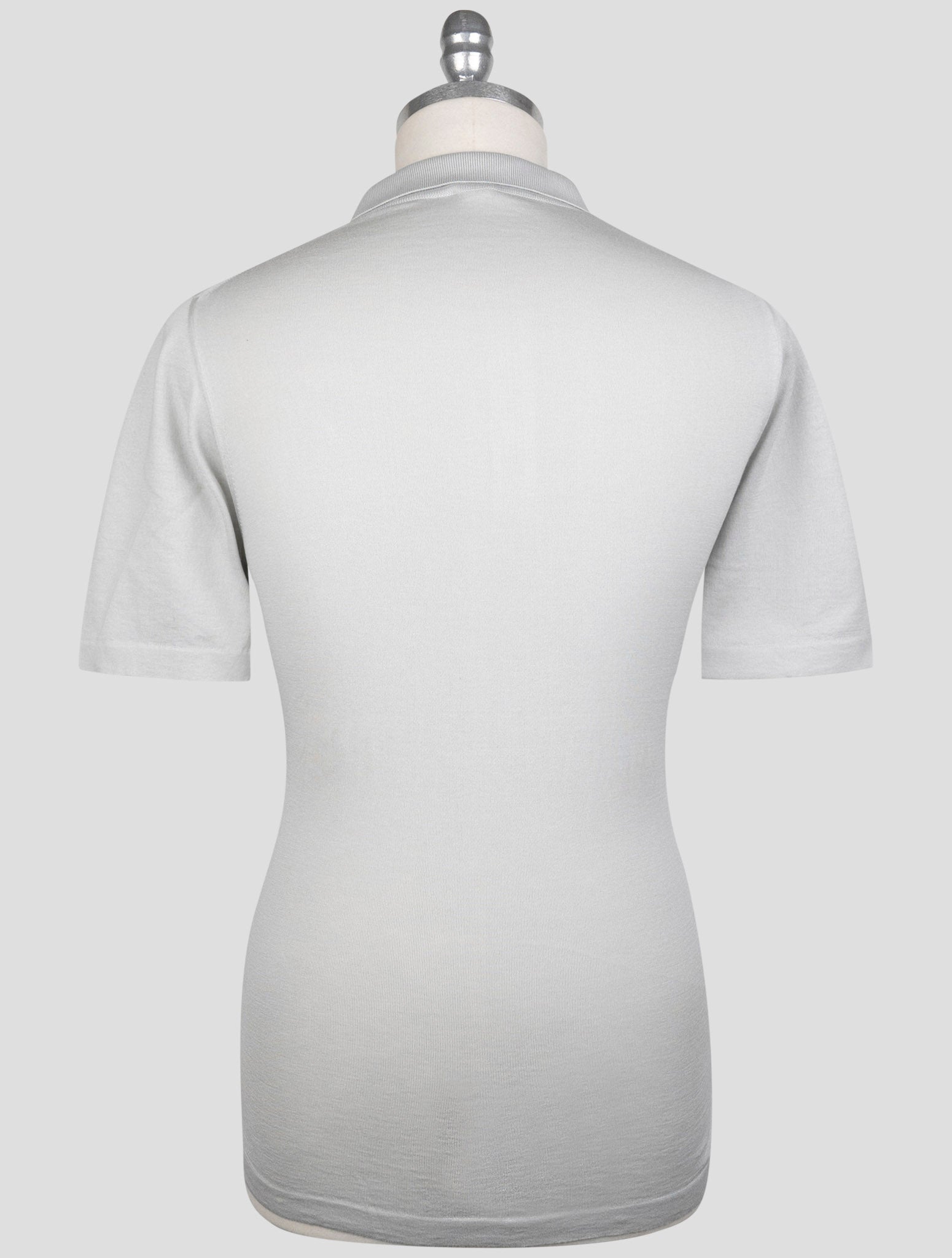 Kiton Gray Cotton Polo