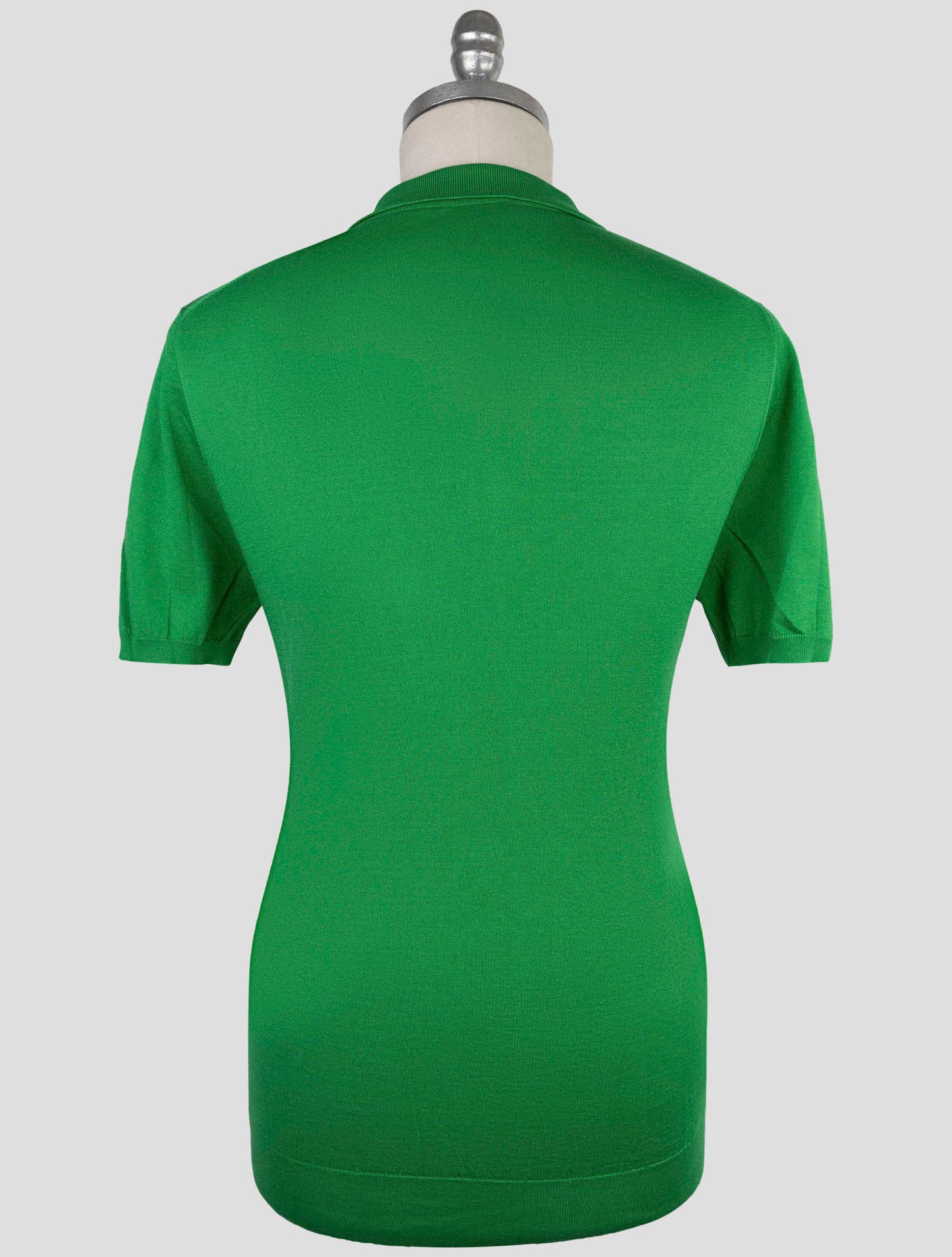 Kiton Green Cotton Polo