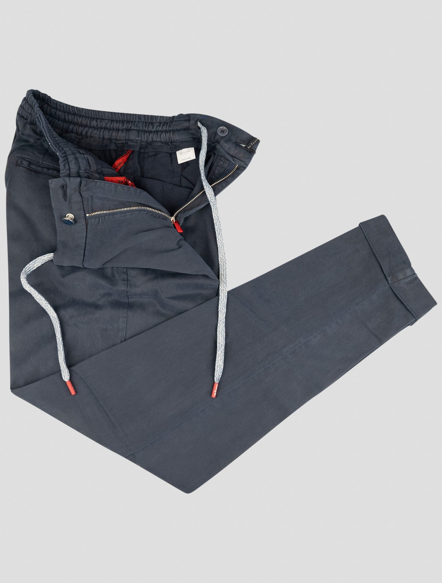 Kiton Blue Lyocell Ea Pants