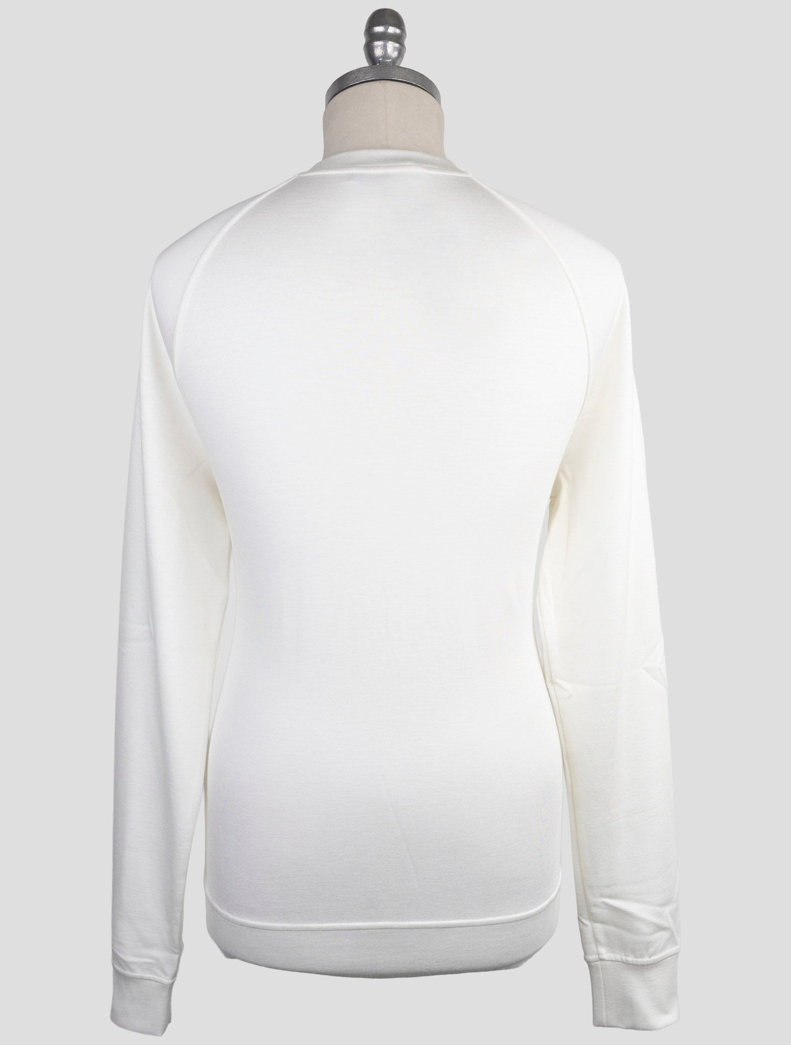 Kiton Knt White Viscose Ea Sweater Crewneck