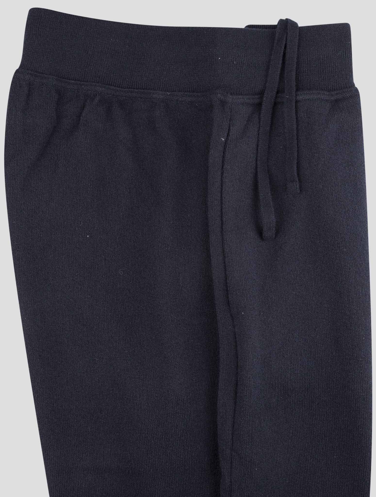 Kiton Knt Blue Cashmere Jogging Pants