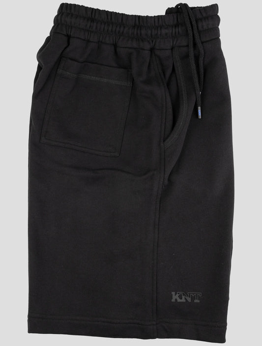 Kiton Knt Black Cotton Short Pants