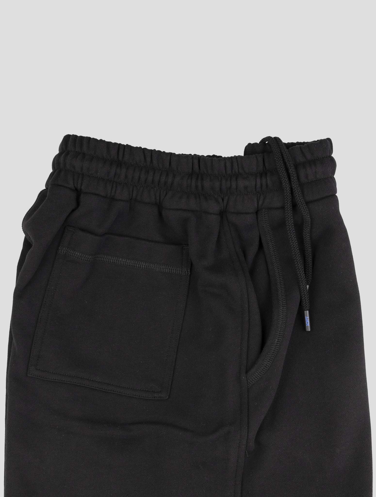 Kiton Knt Black Cotton Short Pants