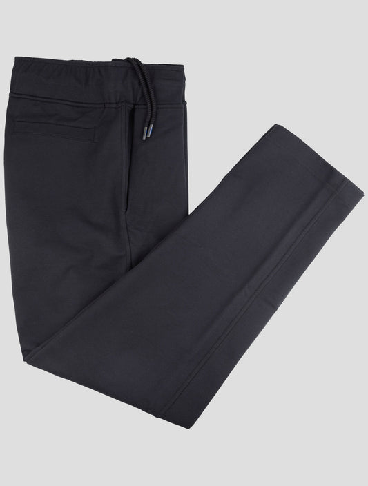 Kiton Knt Black Cotton Ea Pants