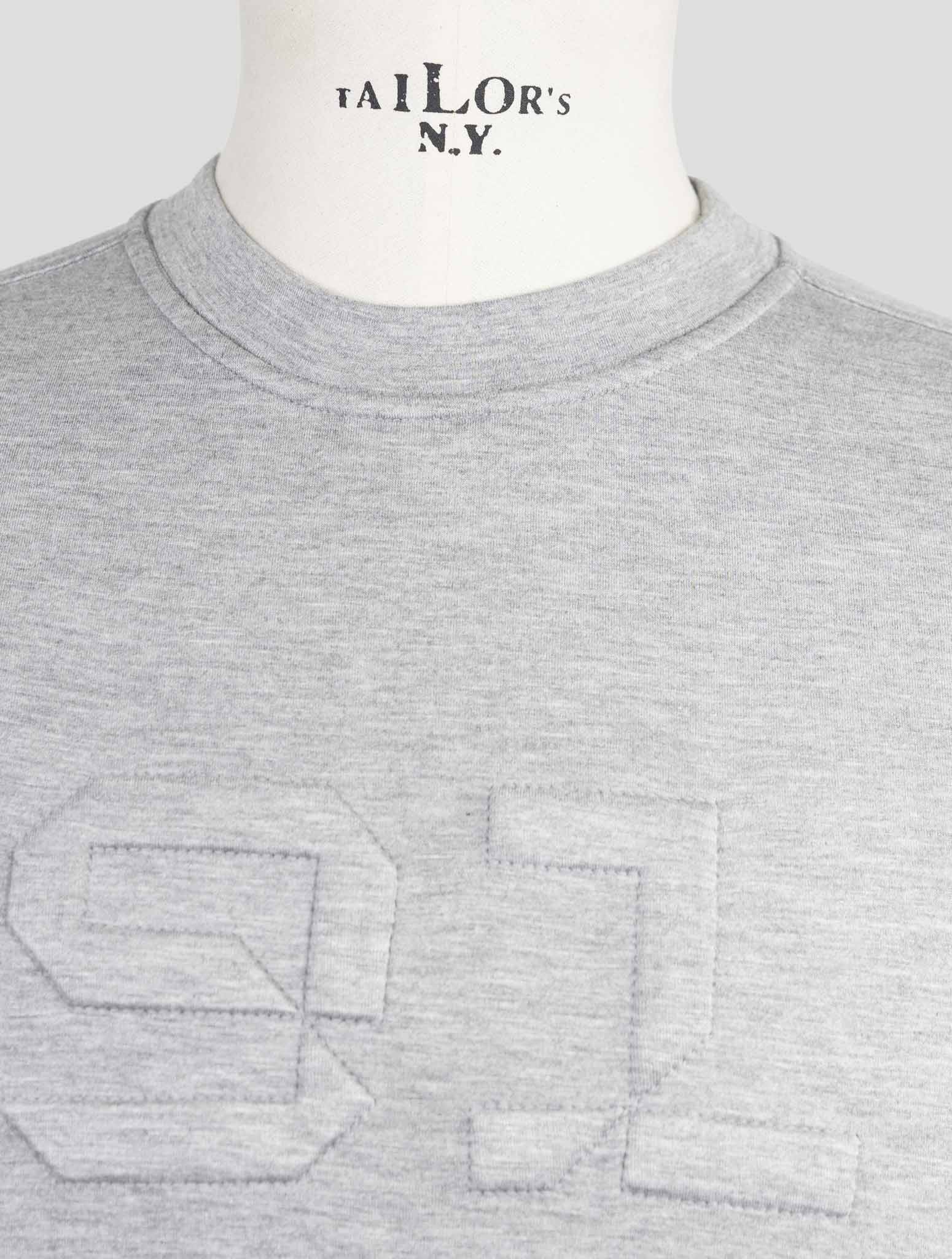 Kiton Knt Gray Viscose Ea Sweater Crewneck