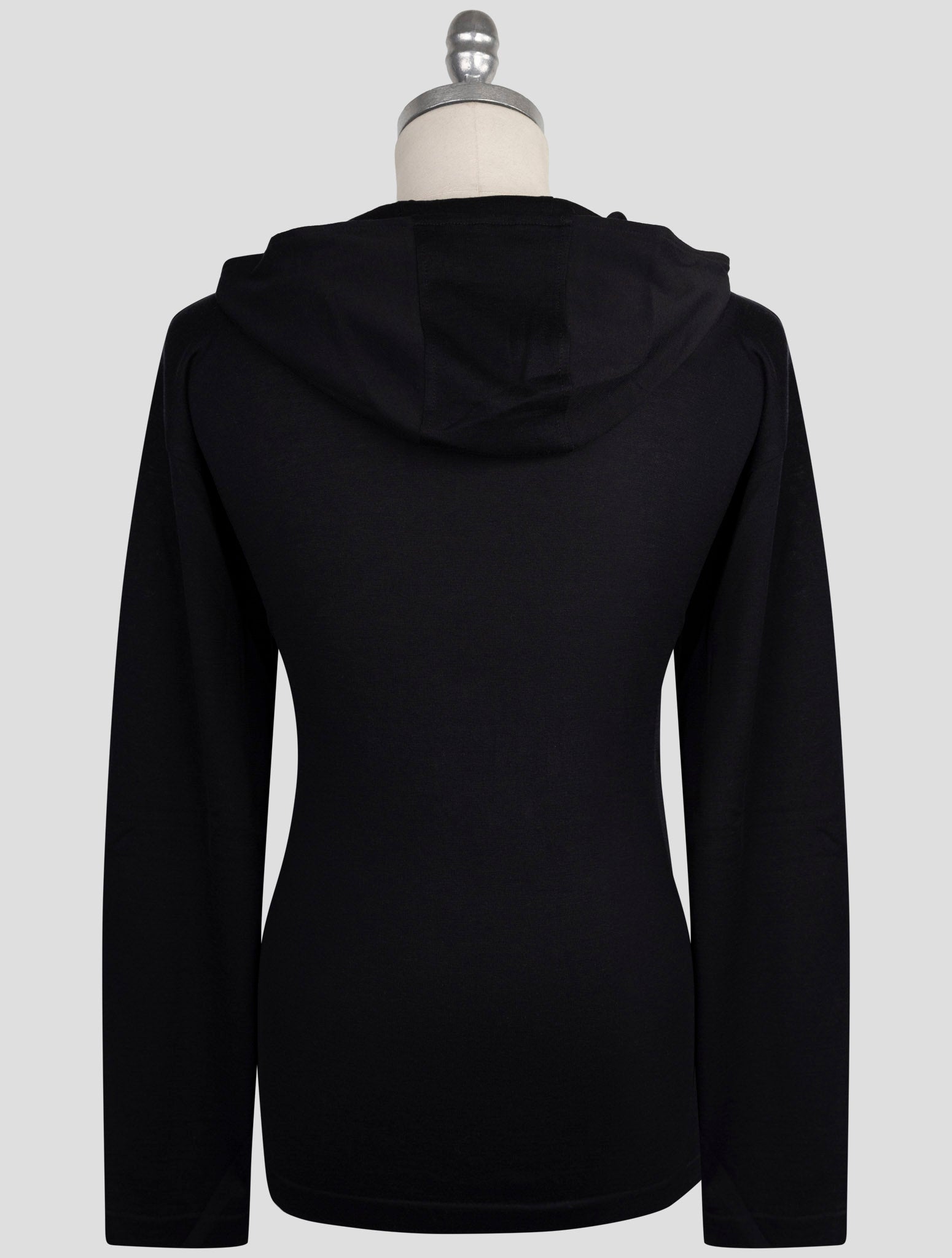 Kiton Knt Blue Cotton Sweater Crewneck