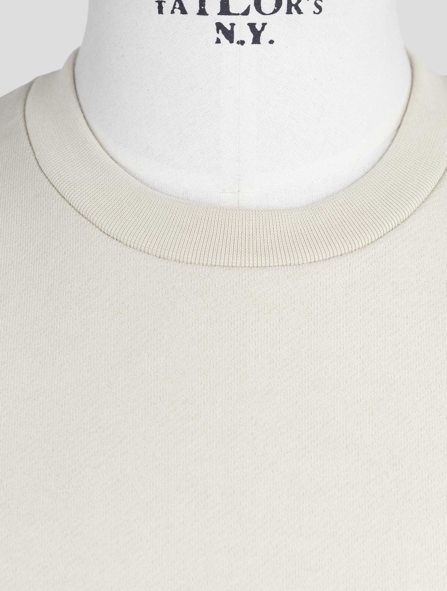 Kiton Knt Beige Cotton Sweater Crewneck