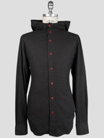 Kiton Brown Cotton Shirt Mariano