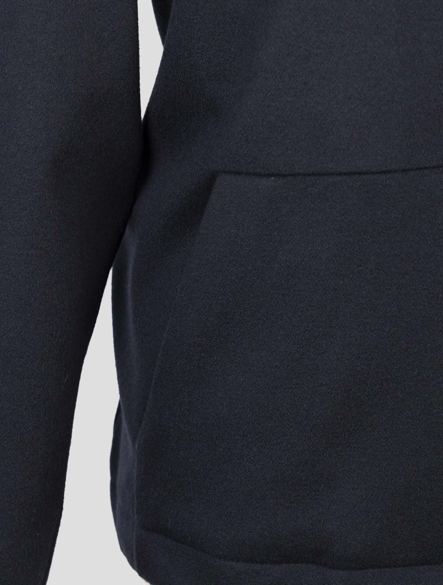 Kiton Blue Cashmere Coat