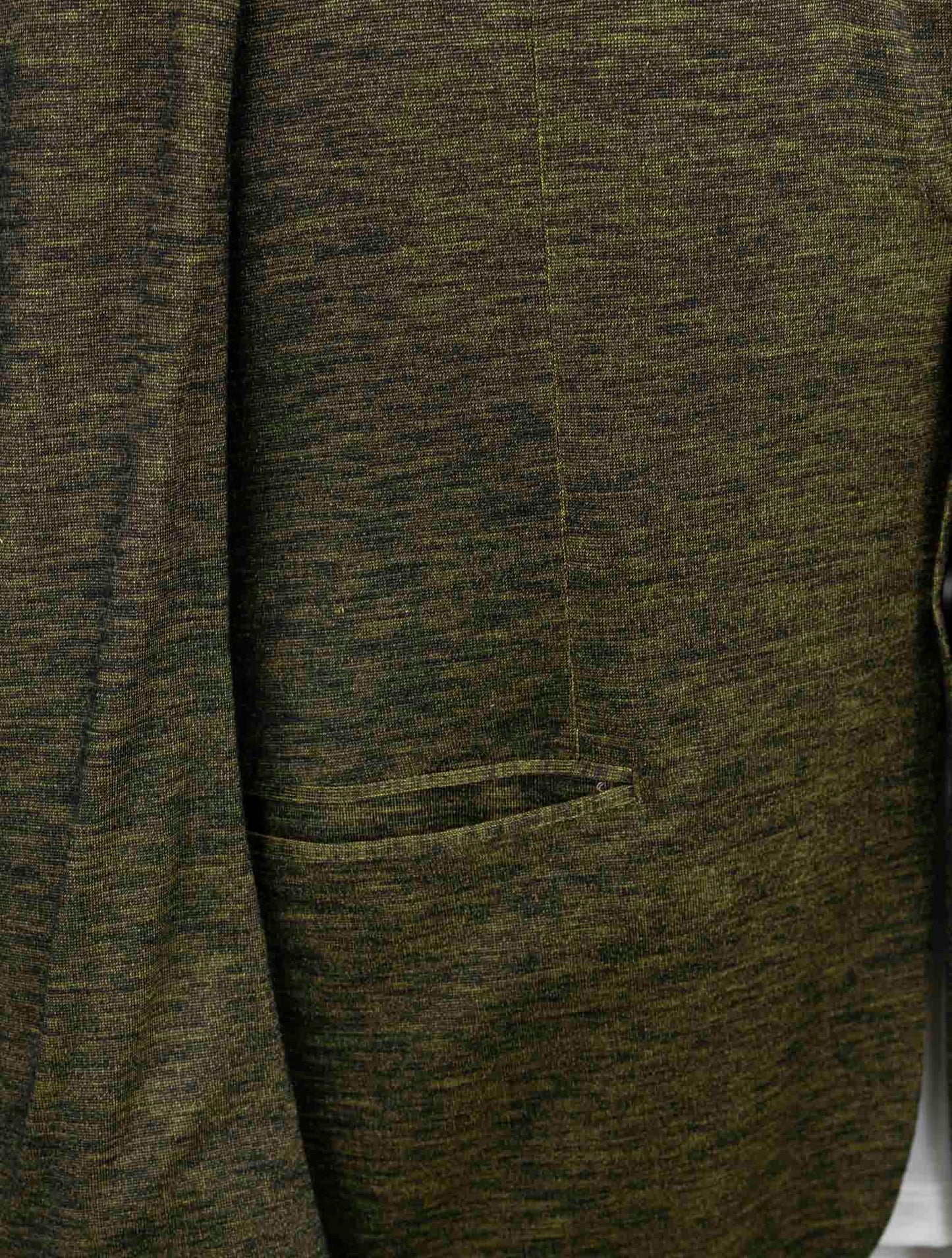 Kiton Knt Yellow Black Cashmere Pa Blazer